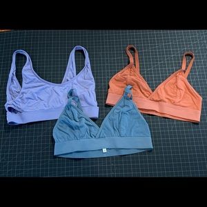 Richer Poorer Bralette Lot of 3 Medium EUC